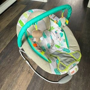 Bright Starts Cradling Bouncer Seat with Vibration & Music